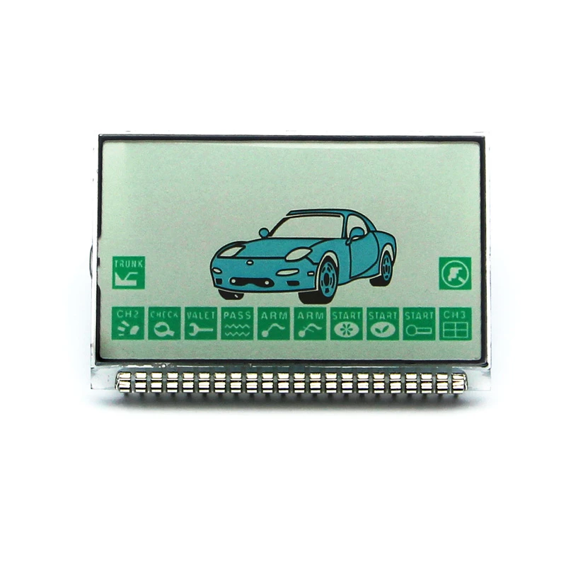 ЖК дисплей A9 для русской версии двухсторонняя Автомобильная сигнализация Starline A8