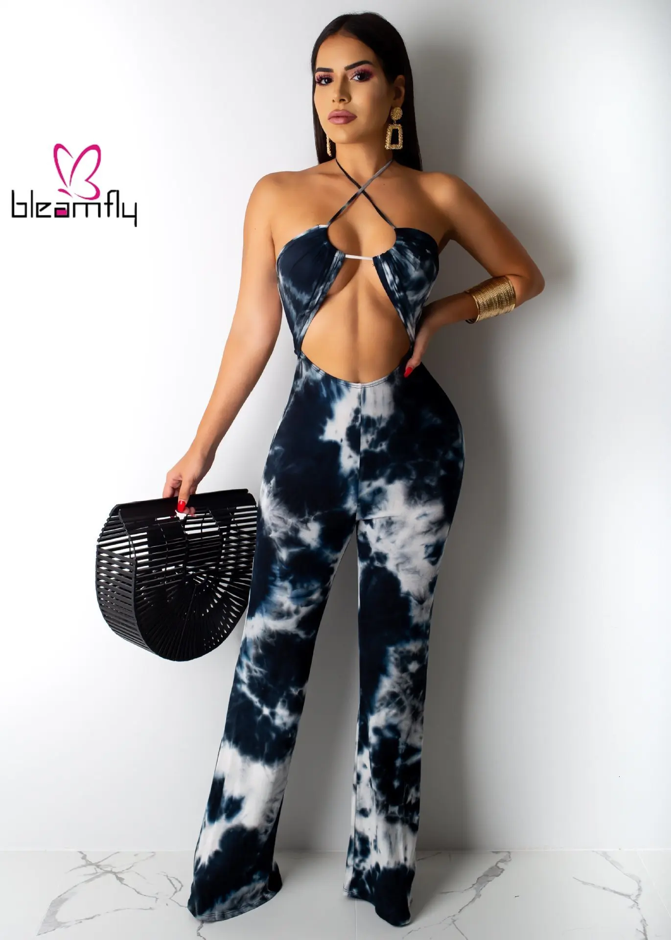 Новинка женский летний сексуальный пляжный прямой Облегающий комбинезон с