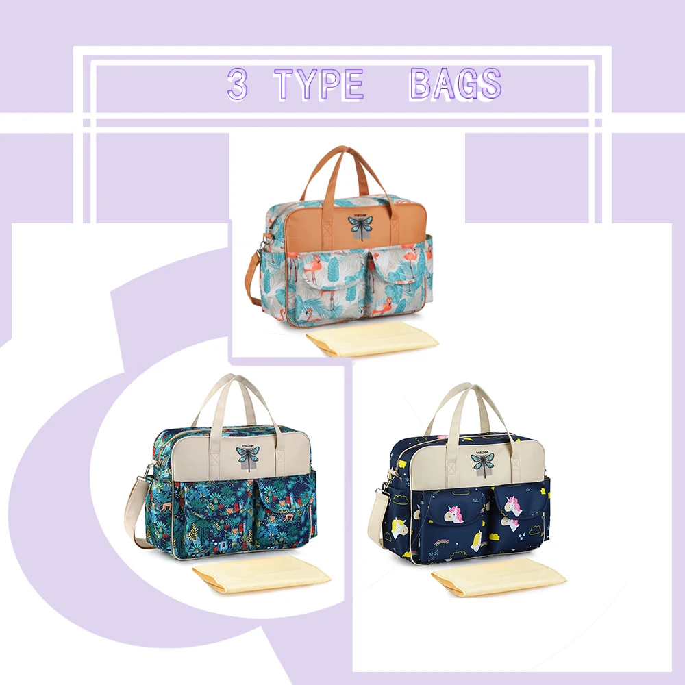 Водонепроницаемая сумка для детских подгузников на коляску | Мать и ребенок