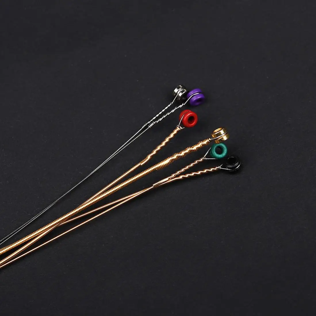 

6pcs/set Acoustic Flok Guitar Strings Steel Core Phosphor Bronze Color Alloy with Proprietary Anti-Rust Coat