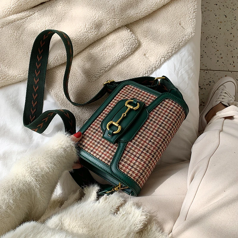 Шерстяные женские сумки через плечо роскошные брендовые дизайнерские маленькие