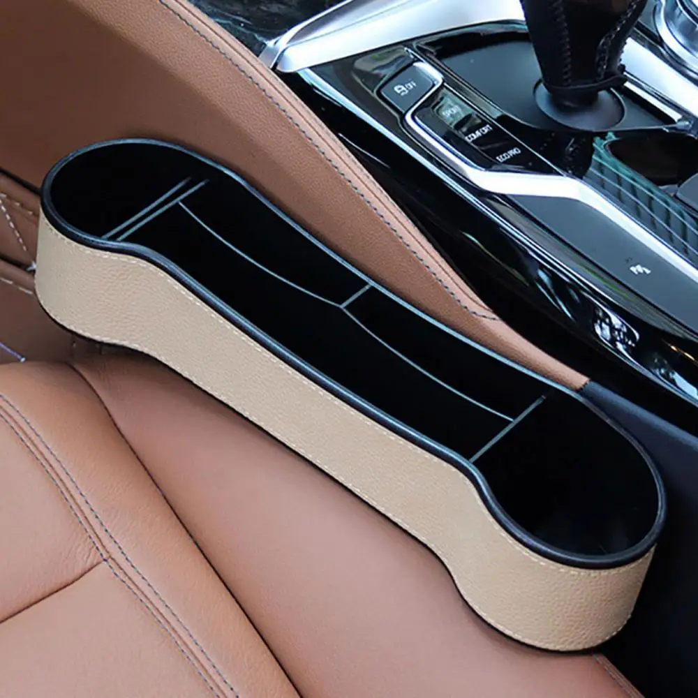 

Car Seat Gap Slit Pocket Organizer Storage Box Phone Drink Bottle Cup Holder