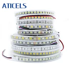 Гибкая СВЕТОДИОДНАЯ лента SMD 5050 RGB RGBW RGBWW, 12 В постоянного тока, 60 светодиодовм, 120 светодиодовм, 5 мрулон, белый, теплый белый