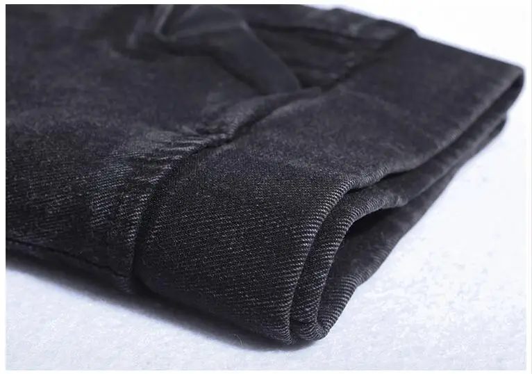 Большие размеры женские джинсы брюки 2020 весна осень эластичный пояс для девушек