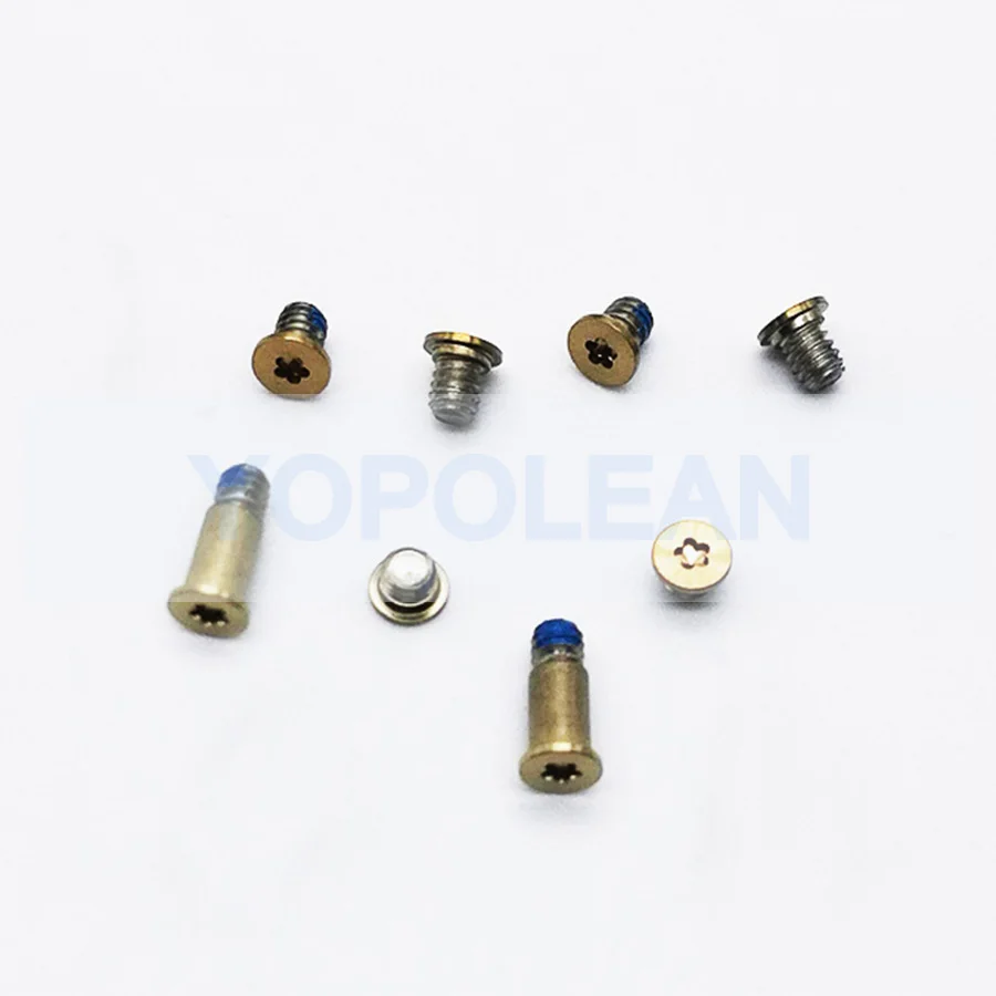 5 комплектов Золотой болт для нижнего корпуса Винты Macbook 12 &quotA1534 2015 2016 2017 лет |