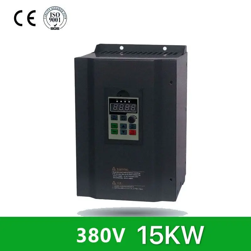 

15kw 380v AC 20HP VFD Variable Frequency Drive VFD Inverter 3 Phase Input 3 Phase Output Frequency inverter spindle motor