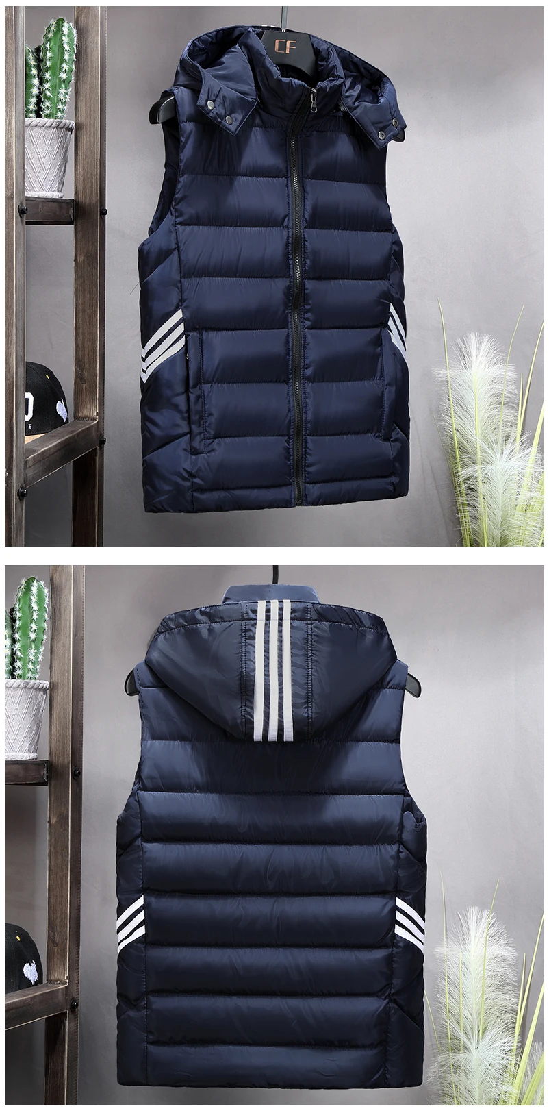 Plus Size 8XL 7XL 6XL 5XL 4XL New Casual Vest Men Autumn Jackets Thick Vests Man Sleeveless Coats Male Warm Waistcoat men