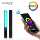 Светодиодный светильник для фотосъемки LUXCEO P6, ручной светильник RGB, трубчатый светильник, сенсорное управление регулировкой, светодиодный светильник с помощью приложения для телефона vs yn360 III