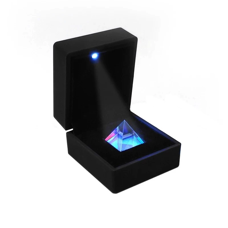 Набор оптики X cube призма пирамида из трех частей для фотосъемки Призма Радуга 20x20
