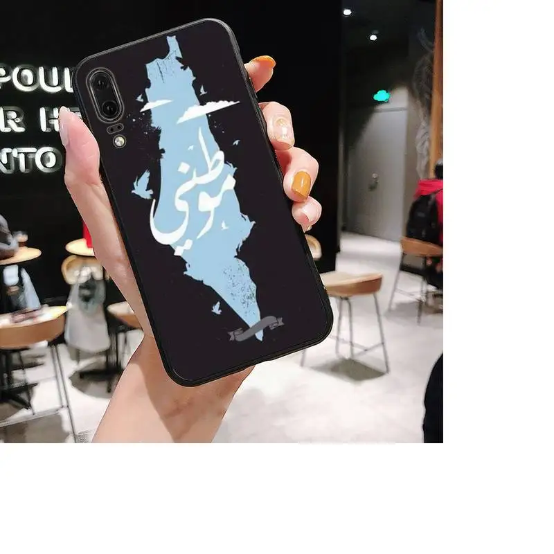 TOPLBPCS карта Палестины арабский телефонный чехол для Huawei P30 plus P8 lite P9 задняя крышка