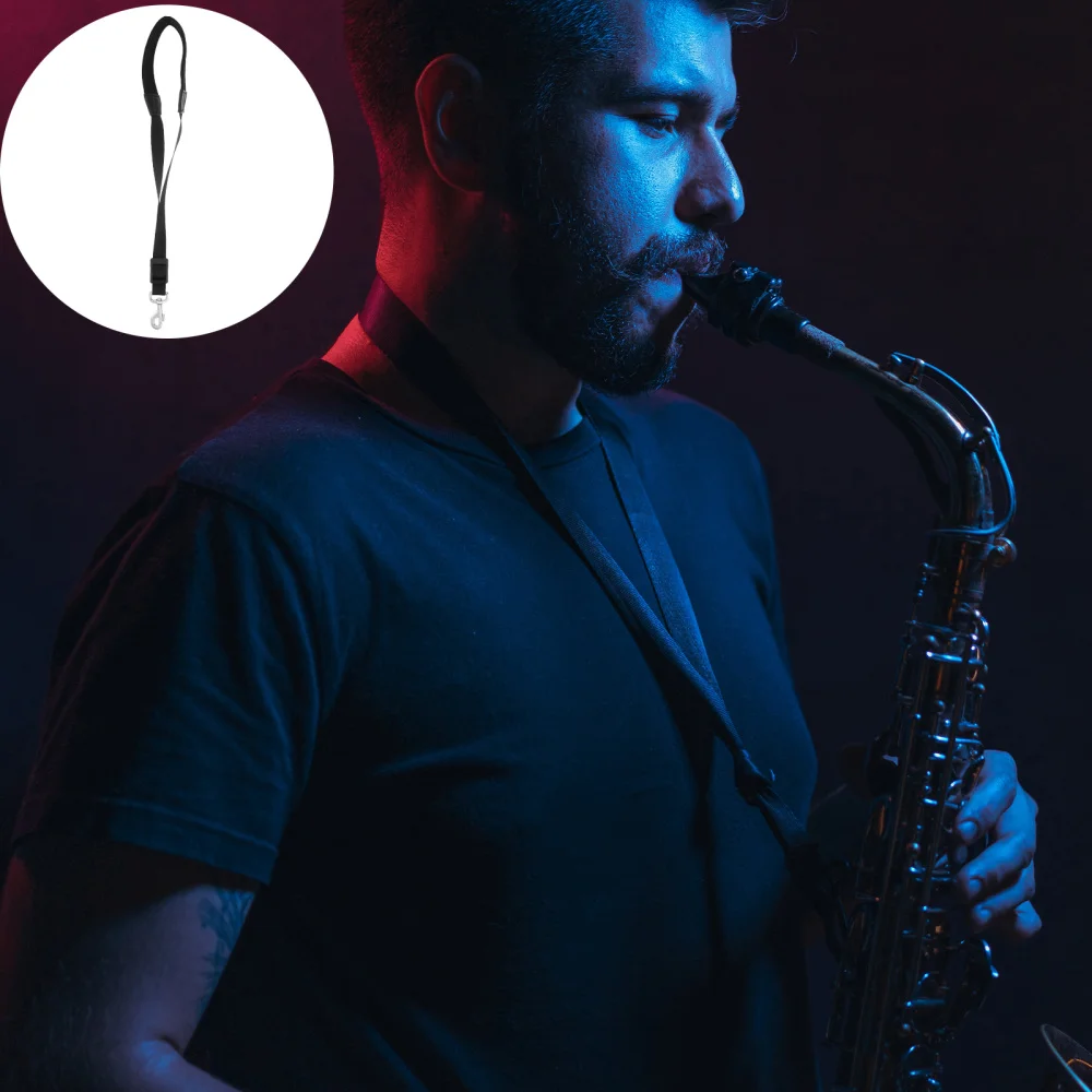 

Simple Saxophone Shoulder Suspender Saxophone Neck Strap Instrument Accessory