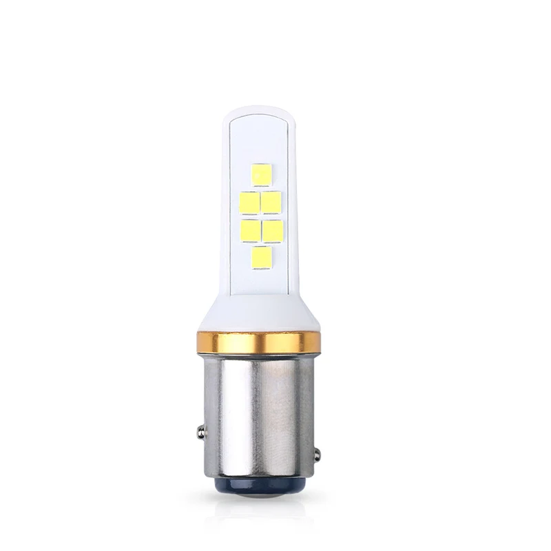 

2Pcs Universal Auto Ceramic Daytime Car Turn Signal Lights 12SMD 3030 1156 1157 T20 Signal Light Automotive LED Brake Lights