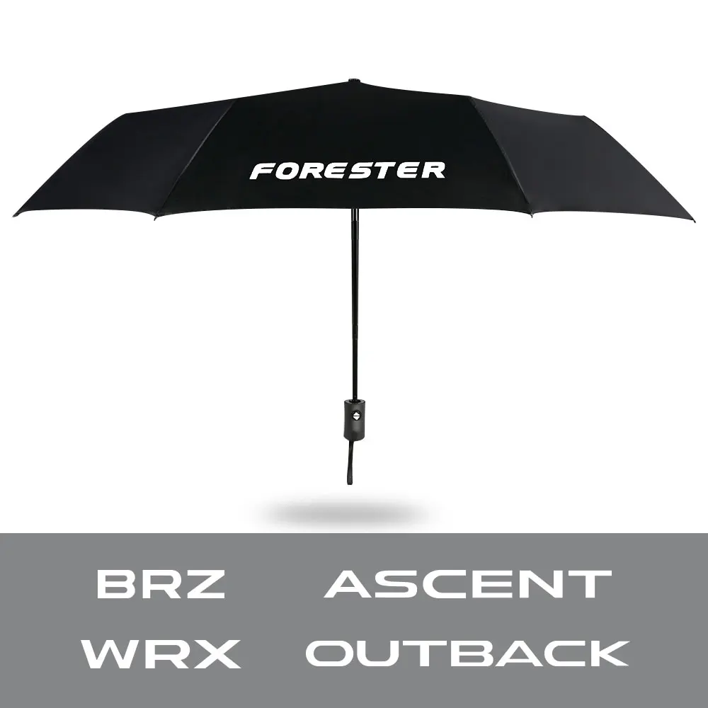 

Автоматический компактный складной зонт для Subaru Forester Ascent Legacy Outback XV WRX BRZ, модные автомобильные аксессуары