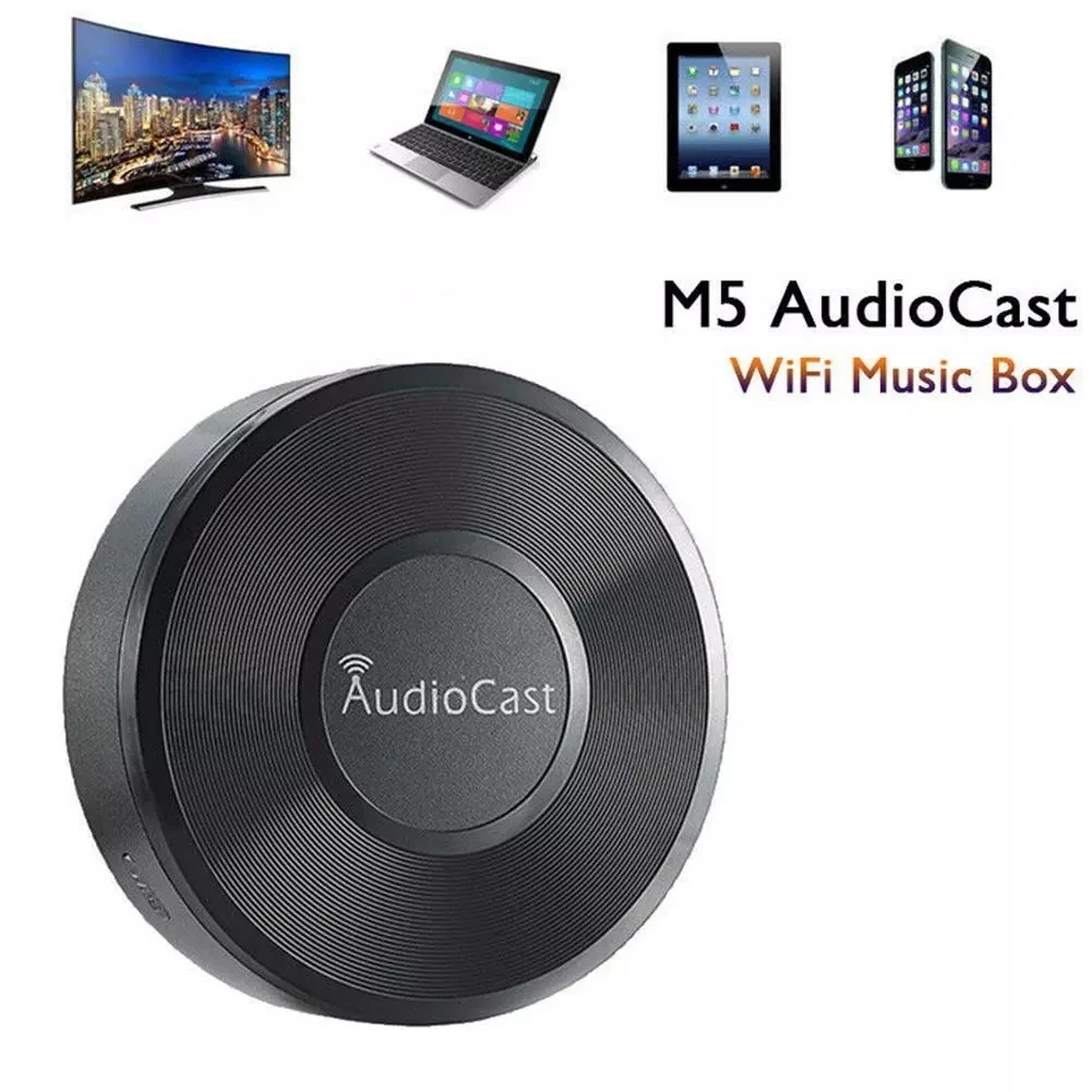 Audiocast M5 для DLNA Airplay адаптер беспроводной Wi-Fi музыкальный аудио-стример ресивер