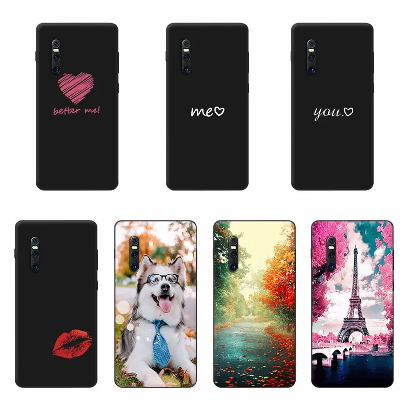 Матовые чехлы для телефонов Z3 Z5X черный чехол Vivo X27 Pro V11i тонкий мягкий защитный из