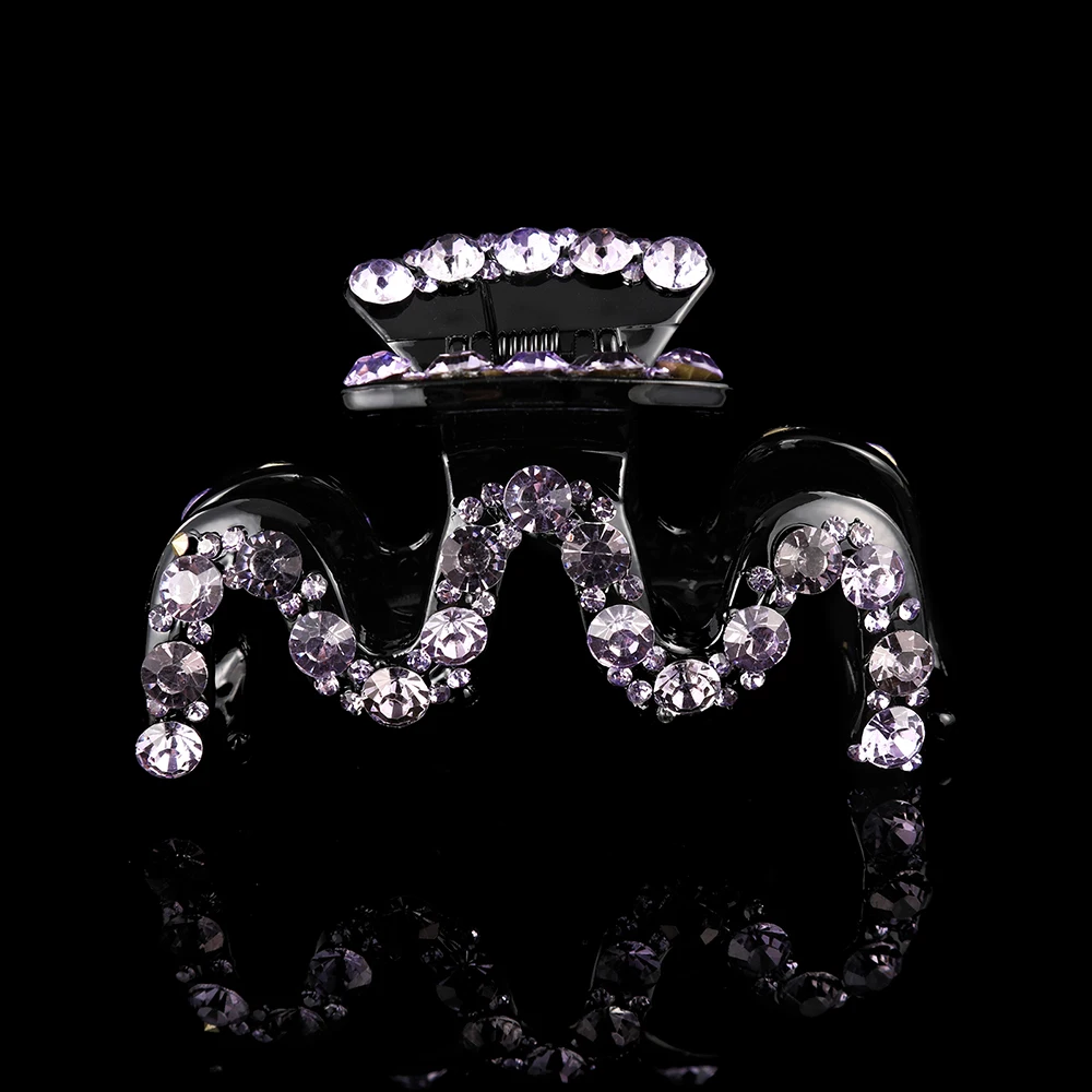 Женский Блестящий головной убор Haimeikang модный конский хвостик с когтями вечерние