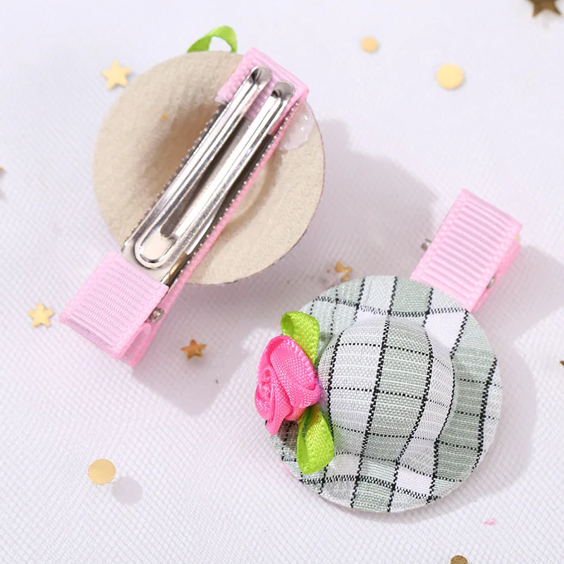 Лидер продаж милая шляпа заколки для волос маленьких девочек Вечерние туфли на