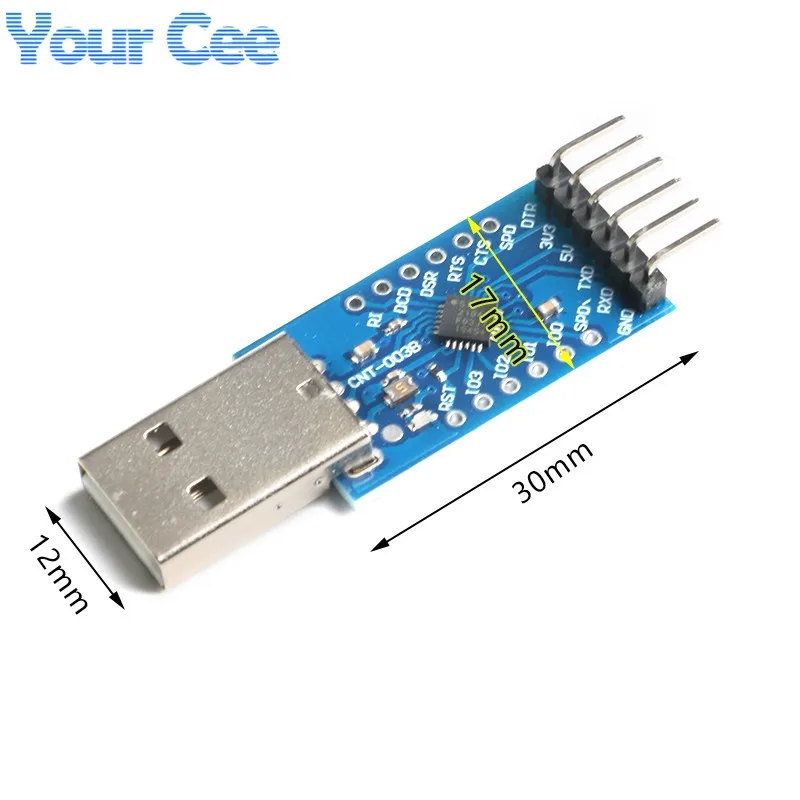 CP2104 USB2.0 в TTL серийный модуль преобразователя STC PRGMR Downloader линия щетки для Arduino