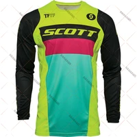 scott long sleeved mtb cycling suit quick drying off road motorcycle suit bmx mountain bike fxr bicycle dh downhill sportswear
