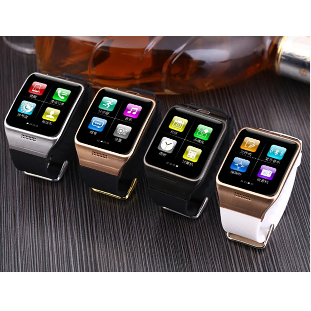 Умные часы LG128 SmartWatch носимые с NFC gps Поддержка sim-карты 1.3mp камера Удаленный захват