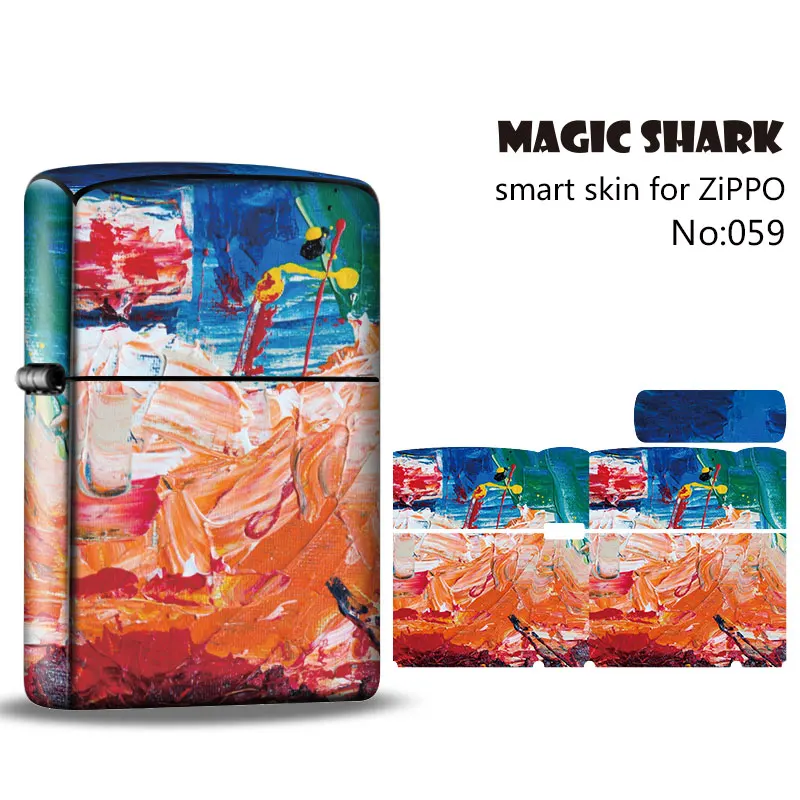 Чехол пленка Magic Shark звездное небо змея Череп живопись цветы граффити Человек