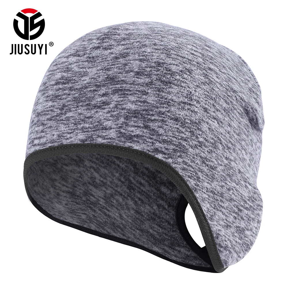 Зимние шапки бини из Полар флиса Термальность хвост отверстия предназначены