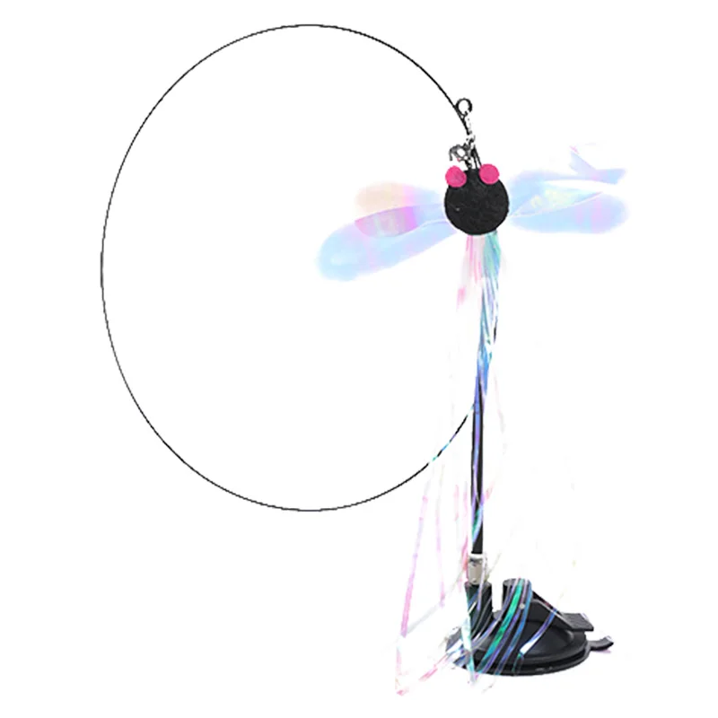 MADDEN присоски забавные палочки для кошек удочка Интерактивная игрушка эластичная