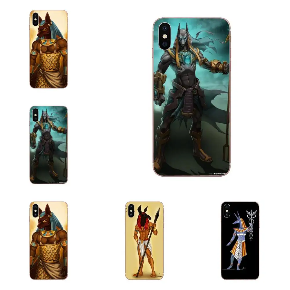 Anubis Египетский Бог для huawei Honor mate 7 7A 8 9 10 20 V8 V9 V10 G Lite Play Mini Pro P Smart мягкий