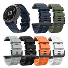 Сменный силиконовый ремешок для наручных часов Garmin Fenix 6X 5X 3 D2