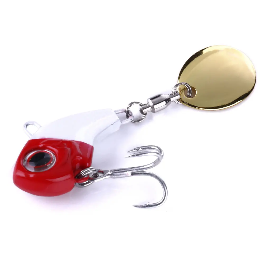 Gorgons Fishing Takcle Sinking Lure 25mm 9g Vibration Metal Mini VIB Spoon Crankbait Tail Spinner | Спорт и развлечения
