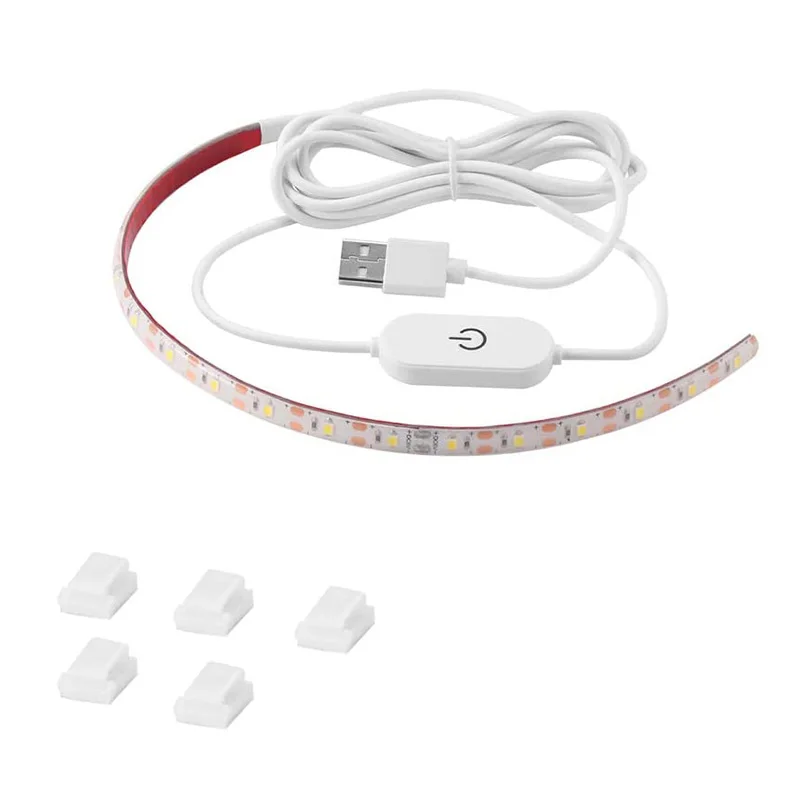Sewing Machine Light Strip Dimmable LED Lighting Kit with ON/Off Press Dimmer and USB Power Supply Daylight 6500K | Дом и сад