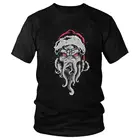 Новинка, футболка Tvoe с надписью Call Of Cthulhu, Мужская футболка с графическим рисунком, футболки с коротким рукавом в виде осьминога, хлопковая футболка, топ, одежда