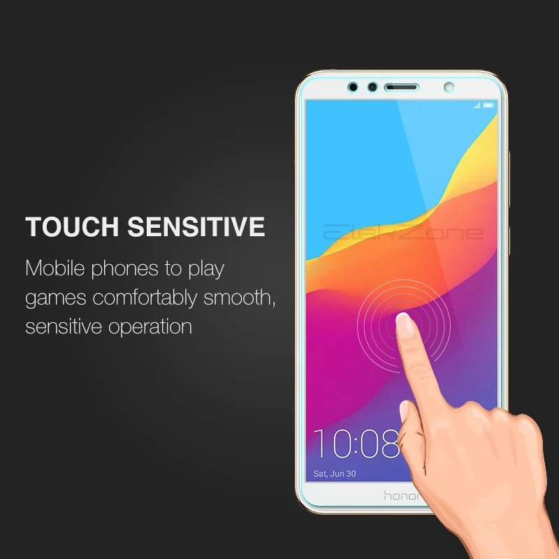 Закаленное стекло 9H с нанопокрытием для экрана телефона Huawei Honor 7A Pro HD защитная