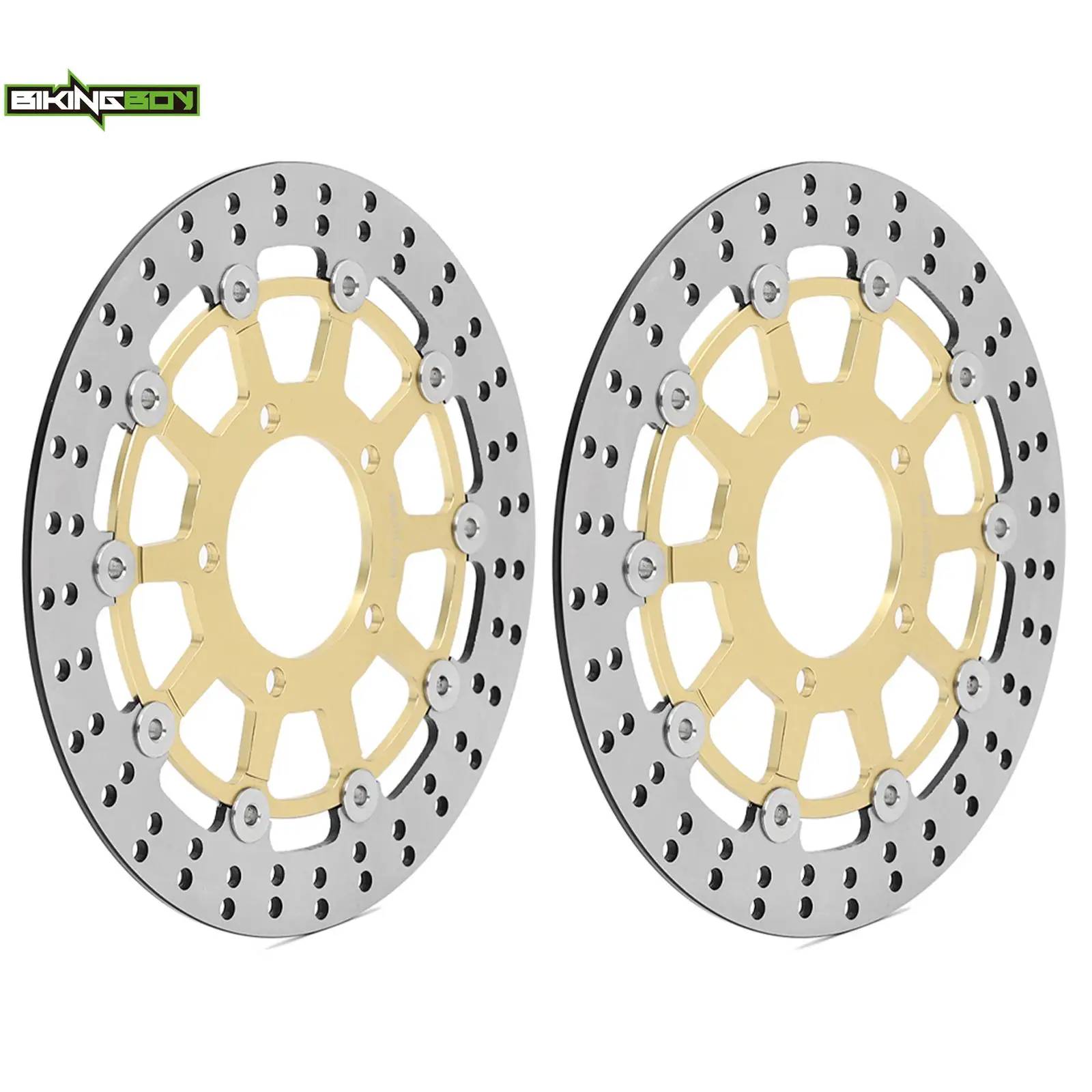 Передние тормозные диски Роторы Ninja ZX6R 95-23 96 97 98 99 00 01 02 04 05 07 08 09 10 11 12 13 14 15 16 17 18 19 20