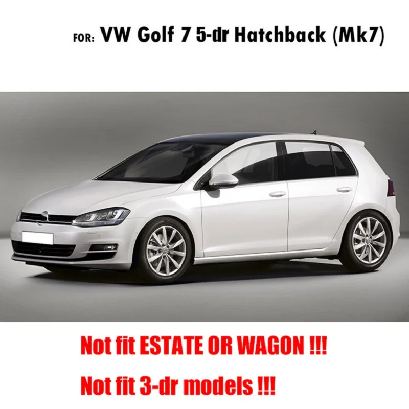 Водонепроницаемый противогрязный автомобильный подкладка для Volkswagen VW Golf 7 GTI R Mk7