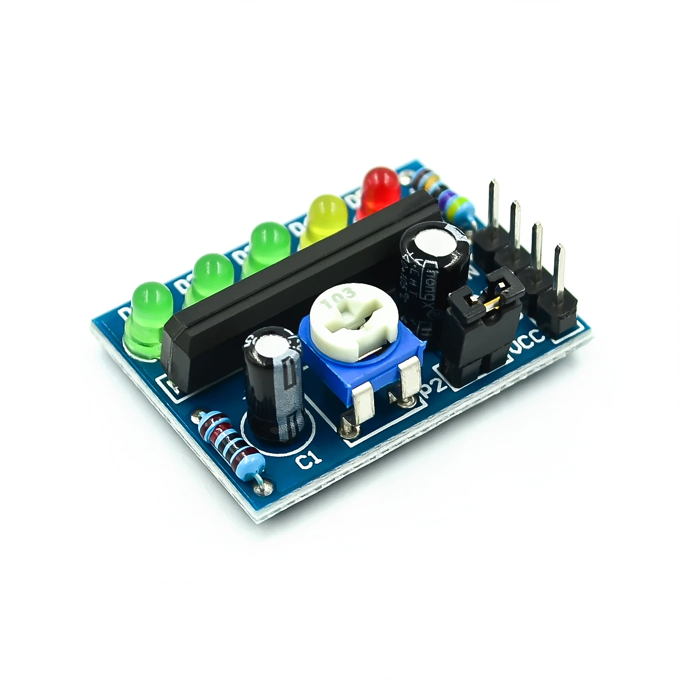 KA2284 индикатор уровня мощности заряда батареи Pro аудио модуль|Интегральные схемы|