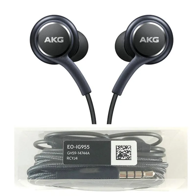 Samsung AKG Наушники EO-IG955 оплетка Бесшумная гарнитура с микрофоном/регулятор