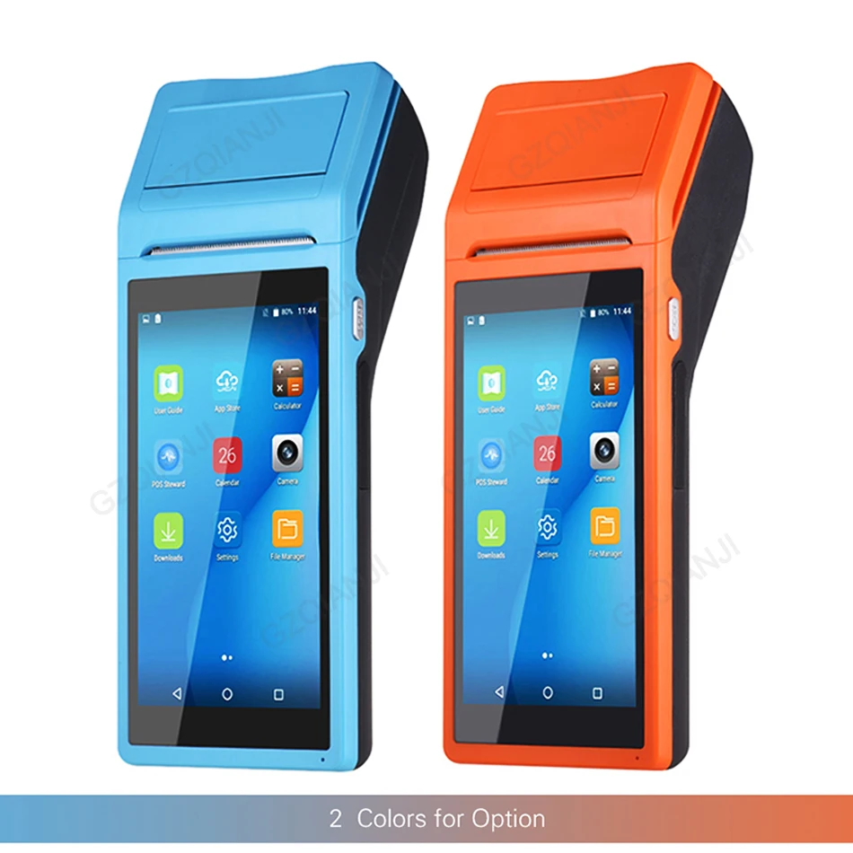 PDA устройство Cammera беспроводной сборщик данных Android Ручной pos-терминал компьютер PDA Термальный чековый Blurtooth принтер 58 мм PDA