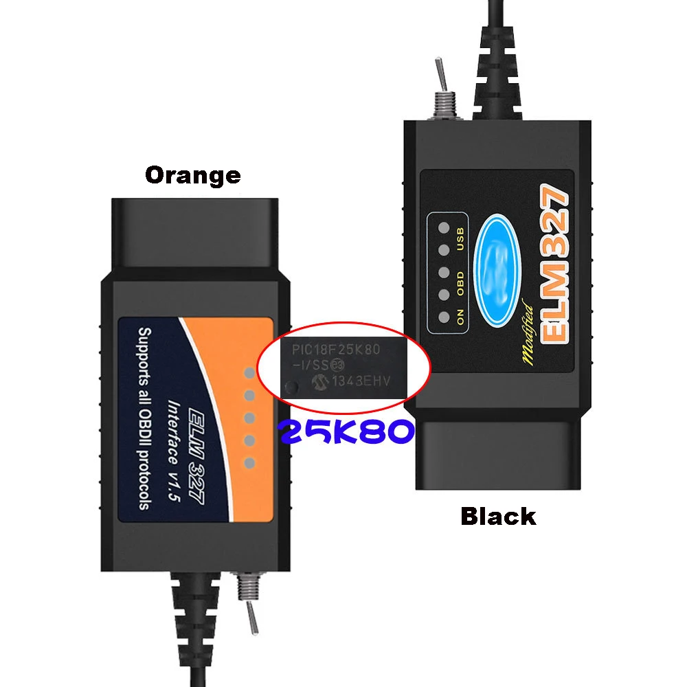 

ELM327 USB V1.5 With Switch CH340T 25K80 chip modified for Ford Forscan FoCCCus HS CAN and MS CAN car OBD2 diagnostic tool