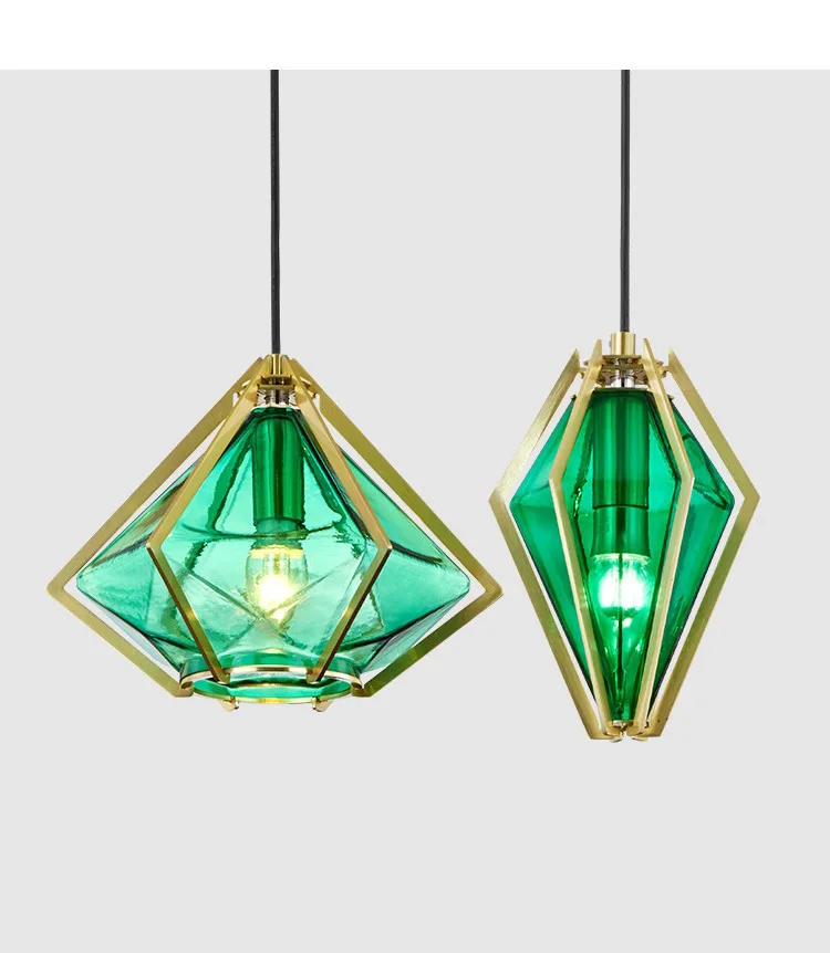 Современная подвесная светодиодная лампа простой современный светильник в