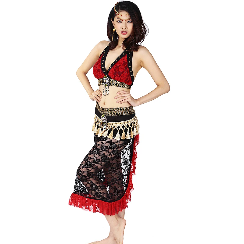 Набор костюма для танца живота этнический набор Хэллоуина вечерние юбки
