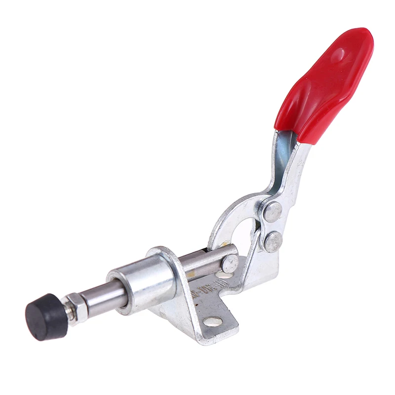 

Hot sale 45Kg Antislip Vertical Toggle Clamp GH-301-AM Plastic Covered Handle Toggle Clamp For Hand Tool