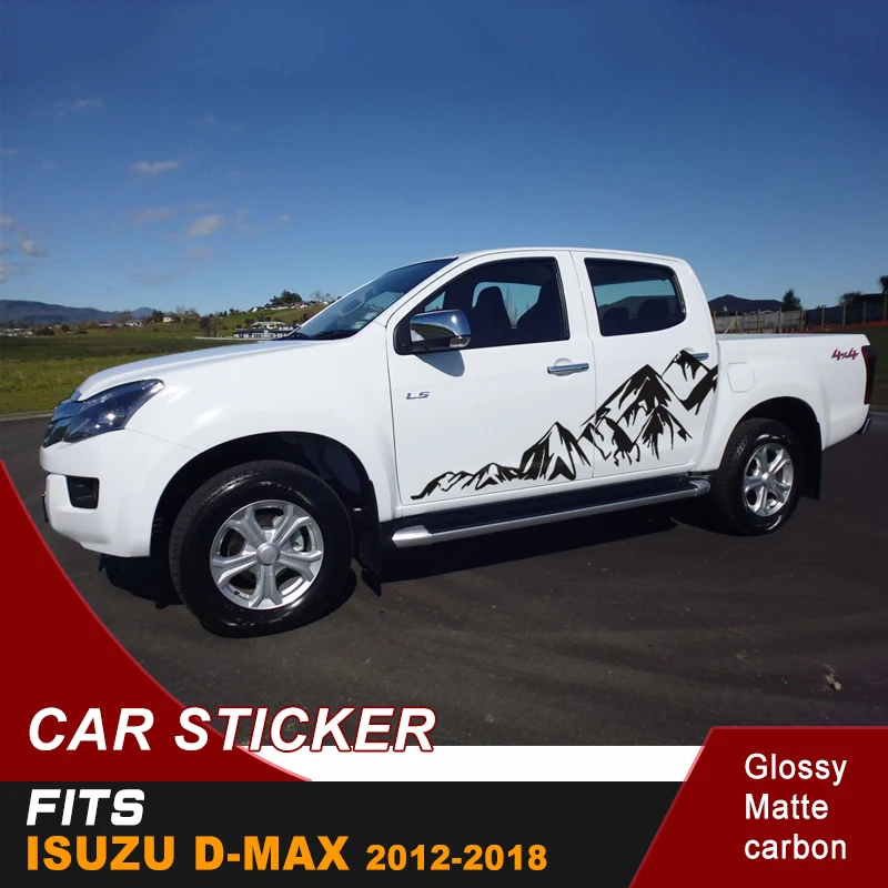 Автомобильные аксессуары наклейки для горных гонок боковые тела графические