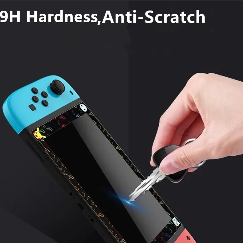 Аниме Защита экрана для консоли Nintendo Switch ультратонкая прозрачная пленка