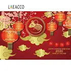 Laeacco фон для фотосъемки с новым годом крысы мышей китайский Весенний фестиваль Вечеринка плакат фон для фотосъемки Фотостудия