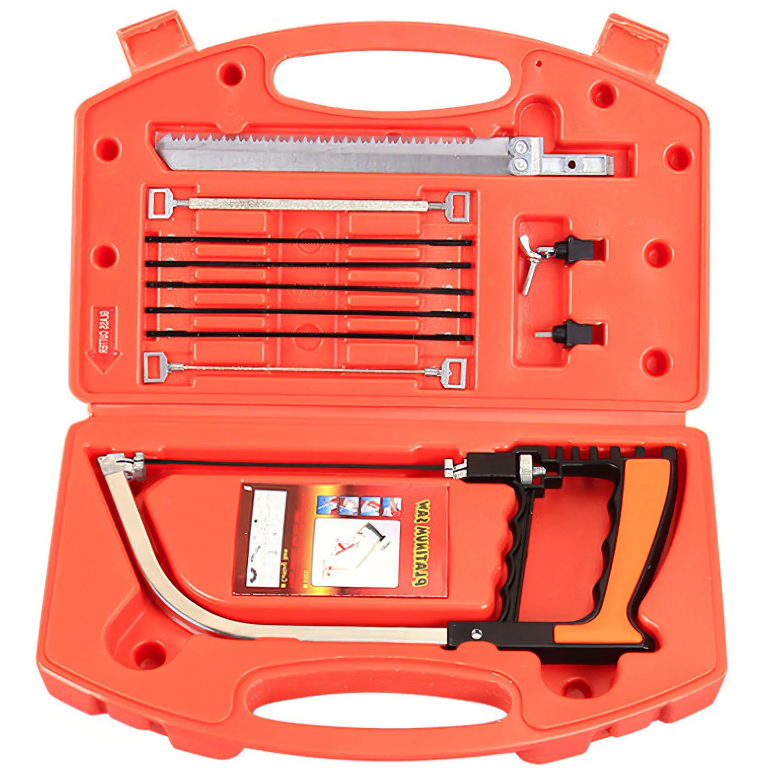 

12pcs 16cm/6.29inch Woodworking Saw Cutting Wood Tile Glass Metal Hacksaw Multifunctional Durable Hand Saw Steel Small Saw
