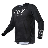 motorcycle mountain bike team downhill jersey mtb offroad fxr bicycle locomotive shirt cross country mountain hptrem fox jersey