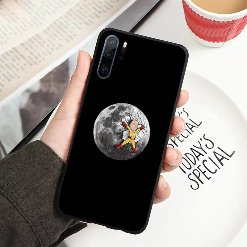 

Cartoon Anime One Punch Man Phone Case For Huawei P9 P10 P20 P30 Pro Lite smart Mate 10 Lite 20 Y5 Y6 Y7 2018 2019