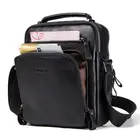 100% натуральная кожа, мужская сумка через плечо, сумки на плечо для мужчин, высокое качество, Воловья кожа, мужские сумки, модная сумка-мессенджер для 9,7 