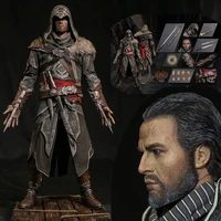 in stock collectible dms014 16 scale mentor ezio auditore accessories full set 12 male soldier action figure model for fans